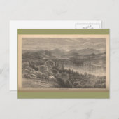 Carte Postale Lac Placid (Devant / Derrière)