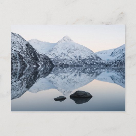 Carte Postale Lac Portage réfléchi (Devant)