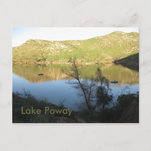 Carte Postale Lac Poway (Devant)
