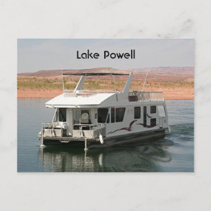 Carte Postale Lac Powell : Houseboat, Arizona, États-Unis 5