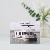 Carte Postale Lac Powell : Houseboat, Arizona, États-Unis 9 (Debout devant)