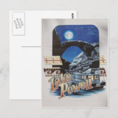 Carte Postale Lac Powell Moonlite Pittoresque (Devant / Derrière)