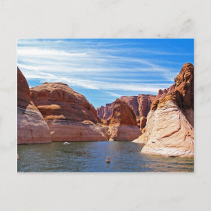 Carte Postale Lac Powell Page Arizona Water Réservoir Paysage
