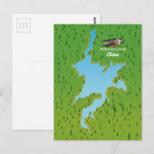 Carte Postale Lac Poyang (Devant / Derrière)