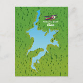 Carte Postale Lac Poyang (Devant)