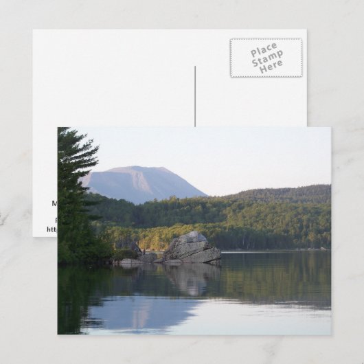 Carte Postale Lac Rainbow (Devant / Derrière)