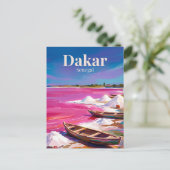 Carte Postale Lac Retba Sénégal (Debout devant)