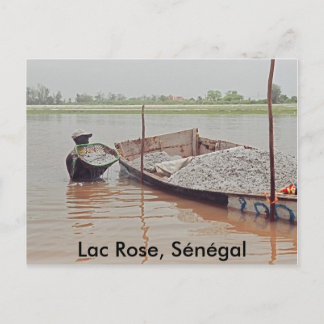Carte Postale Lac Rose, Sénégal
