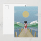 Carte Postale Lac Rotoiti Nouvelle-Zélande (Devant / Derrière)