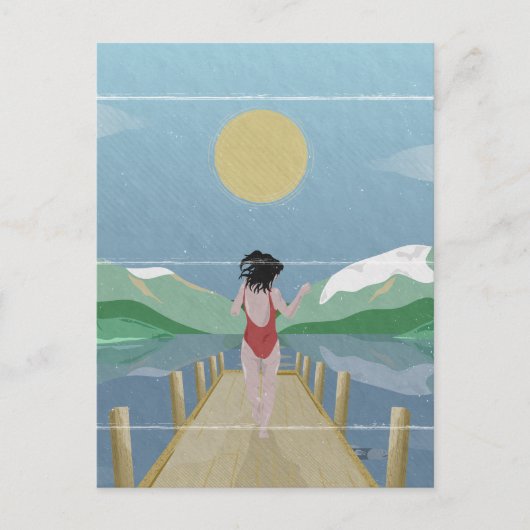 Carte Postale Lac Rotoiti Nouvelle-Zélande (Devant)