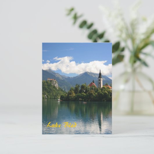 Carte Postale Lac saigné (Debout devant)