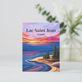 Carte Postale Lac Saint-Jean Canada (Debout devant)