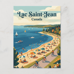Carte Postale Lac Saint-Jean Canada