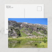 Carte Postale Lac Shell, col Tioga, Californie (Devant / Derrière)