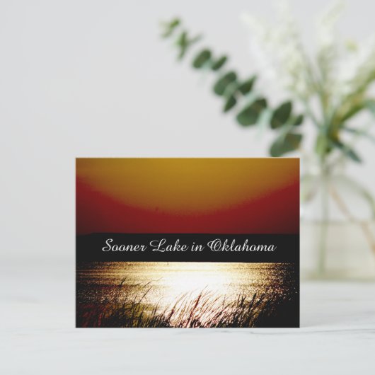 Carte Postale Lac Sooner (Debout devant)