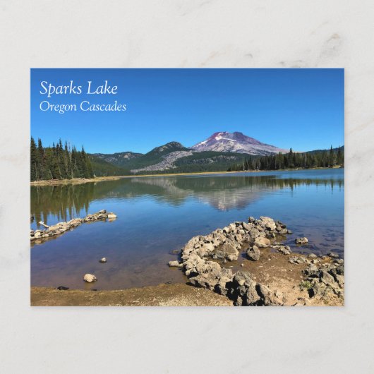 Carte Postale Lac Sparks, Bend, Oregon (Devant)