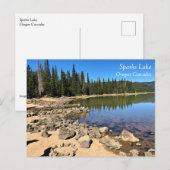Carte Postale Lac Sparks, OR (Devant / Derrière)