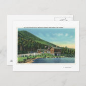 Carte Postale Lac Stevens Vue de la maison de péage (Devant / Derrière)