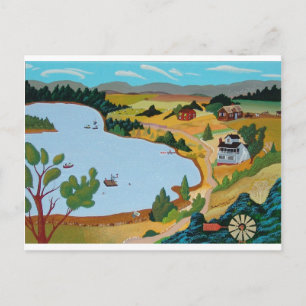 Carte Postale Lac Summer