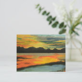 Carte Postale Lac Sunset (Debout devant)
