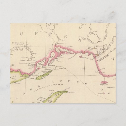Carte Postale Lac Supérieur (Devant)