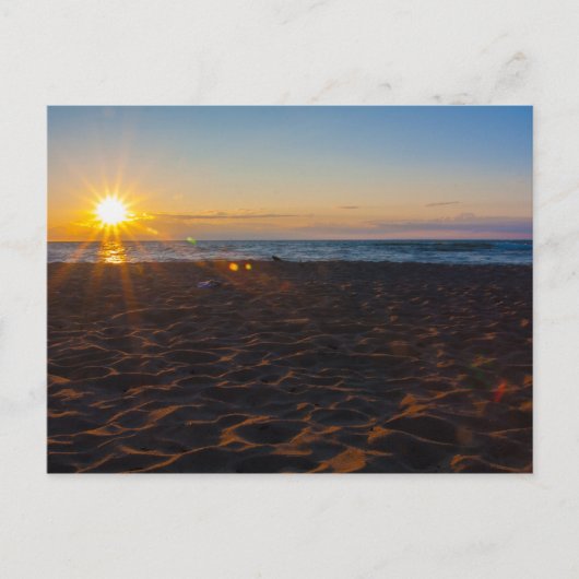 Carte Postale Lac Supérieur Sunset, Ontario, Michigan (Devant)