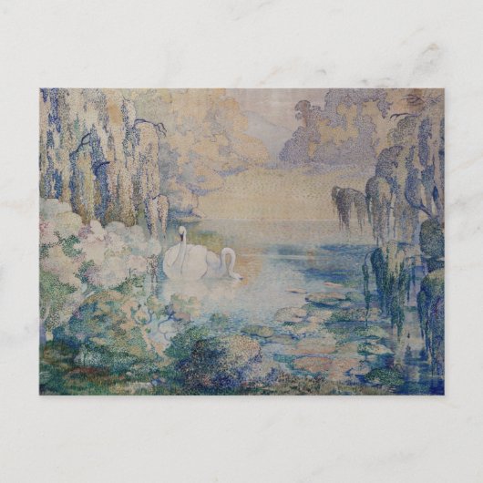 Carte Postale Lac Swan (Devant)