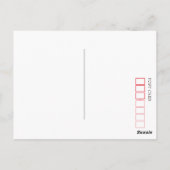 Carte Postale Lac Swan (Dos)