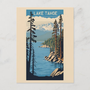 Carte Postale Lac Tahoe