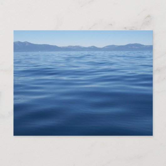 Carte Postale Lac Tahoe (Devant)