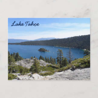 Carte Postale Lac Tahoe - baie d'Emerald