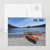 Carte Postale Lac Tahoe - baie d'Emerald (Devant / Derrière)