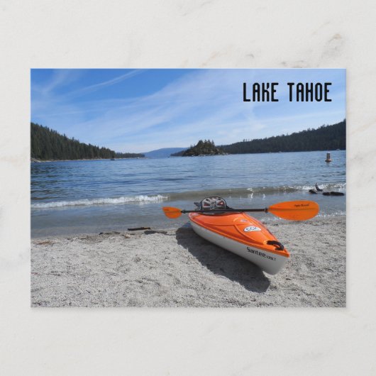 Carte Postale Lac Tahoe - baie d'Emerald (Devant)