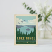 Carte Postale Lac Tahoe | California & Nevada (Debout devant)