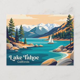 Carte Postale Lac Tahoe États-Unis