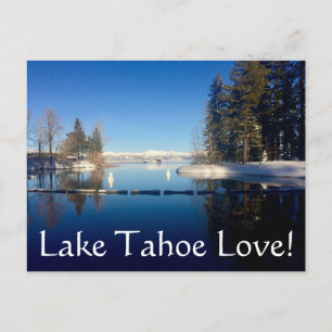 Carte Postale Lac Tahoe Love