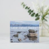 Carte Postale Lac Tahoe Rocks ! (Debout devant)