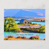 Carte Postale Lac Tekapo, Nouvelle-Zélande (Devant)