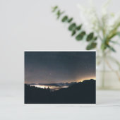 Carte Postale Lac Thun, Suisse & Starry Sky (Debout devant)