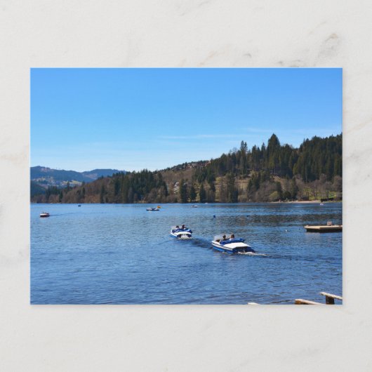Carte Postale Lac Titisee dans la Forêt Noire (Devant)