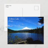 Carte Postale Lac Trillium, OR (Devant / Derrière)