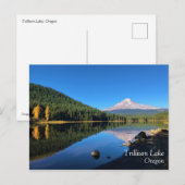 Carte Postale Lac Trillium, Oregon (Devant / Derrière)
