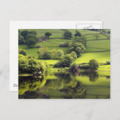 Carte Postale Lac vert (Devant / Derrière)