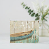 Carte Postale Lac vintage (Debout devant)