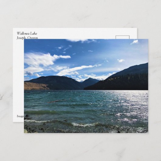 Carte Postale Lac Wallowa (Devant / Derrière)