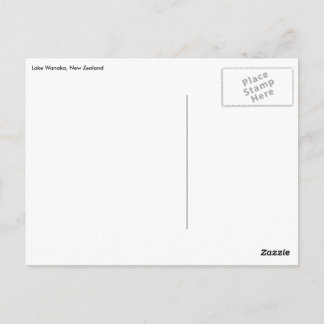 Carte Postale Lac Wanaka, Nouvelle-Zélande