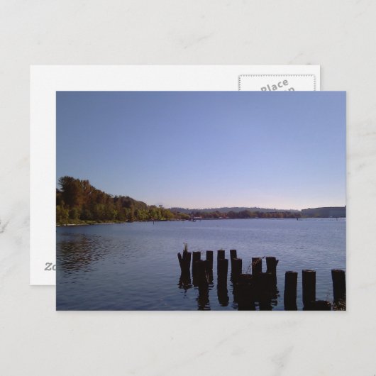 Carte Postale Lac Washington (Devant / Derrière)