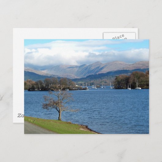 Carte Postale Lac Windermere (Devant / Derrière)