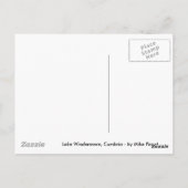 Carte Postale Lac Windermere (Dos)