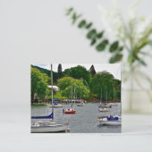 Carte Postale Lac Windermere Angleterre (Debout devant)